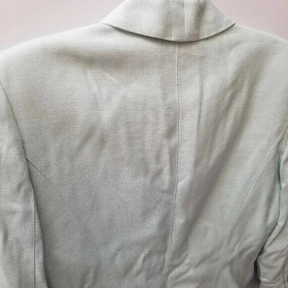 Smythe Shawl Collar One Button Blazer 2 - Picture 14 of 16